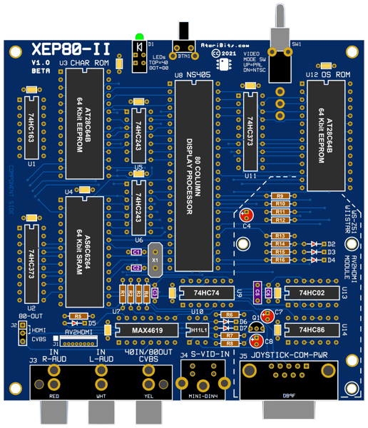 XEP80 II PCB THT Final top png 6d3c500c3c68cf8403a231820b7d541b